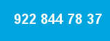 922 844 78 37 922 844 78 37